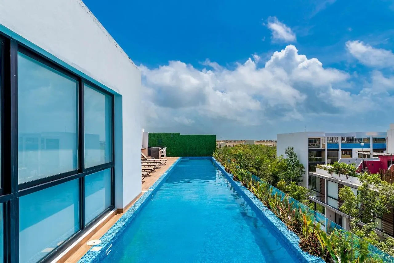 Apartment Ferienwohnung Paradise In Tulum With Rooftop Pool And Top Sunsets, Amira Central Mexiko