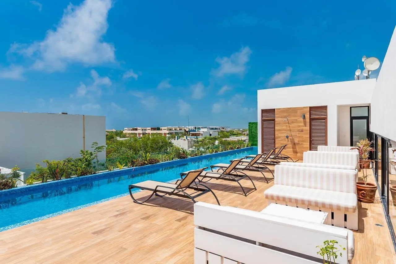 Ferienwohnung Paradise In Tulum With Rooftop Pool And Top Sunsets, Amira Central